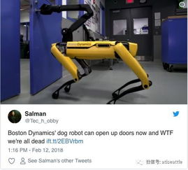 科技 波士頓動(dòng)力逆天機(jī)器人又進(jìn)化了 機(jī)器狗合作開(kāi)門